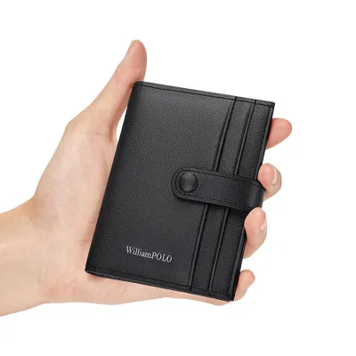 GENUINE LEATHER MINI CARD HOLDER